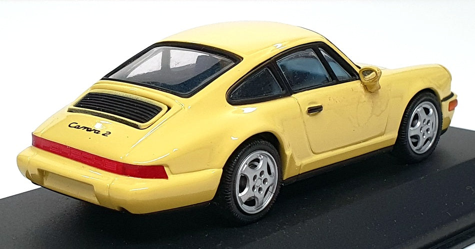 Minichamps 1/43 Scale MIN 062120 - 1992 Porsche 911 Carrera 2/4 - Yellow