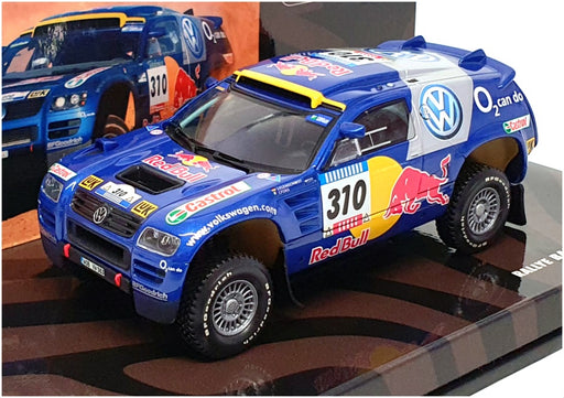 Minichamps 1/43 Scale 436 055310 - VW Race Touareg 3rd #310 Rally Barcelona 2005