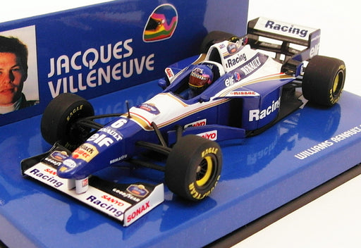 Minichamps 1/43 Scale 430 960006 - F1 Williams FW 18 Renault - J.Villeneuve