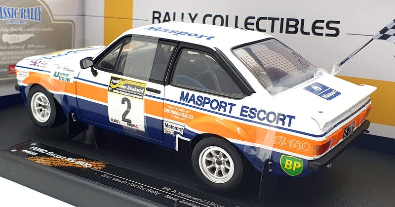 Sunstar 1/18 Scale Diecast 4665 - Ford Escort RS1800 #2 A.Vatanen Rally 1977