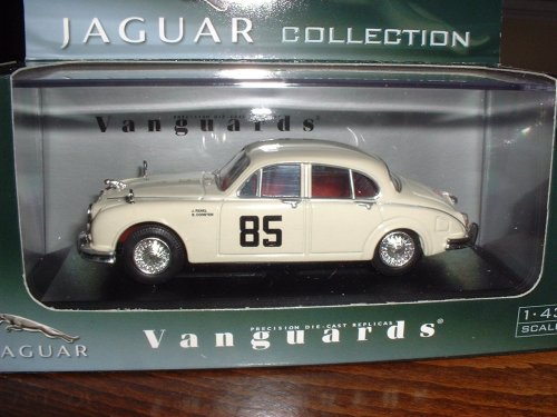 VANGUARDS 1/43 VA08404 JAGUAR MKII TOUR DE FRANCE #85