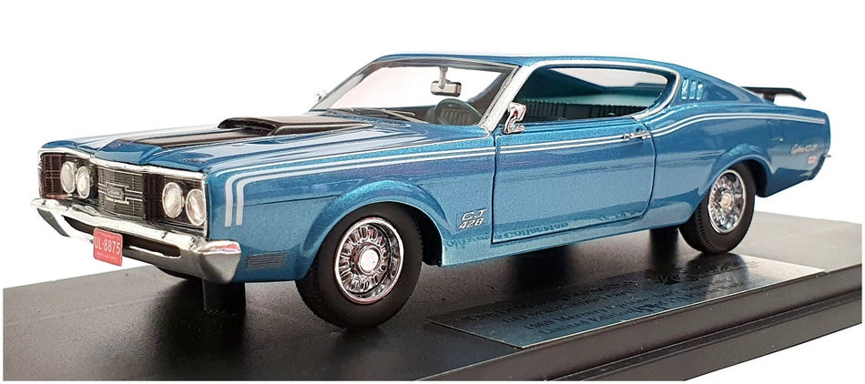 Goldvarg 1/43 Scale Resin GC-031B - 1969 Mercury Cyclone - Dk Aqua