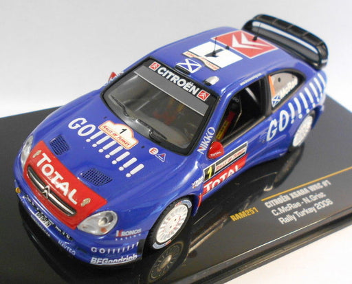 Ixo 1/43 Scale RAM251 CITREON XSARA WRC #1 TURKEY 2006