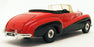 Corgi 13cm Long Diecast 814 - 1952 Rolls Royce Silver Dawn - Red/Black