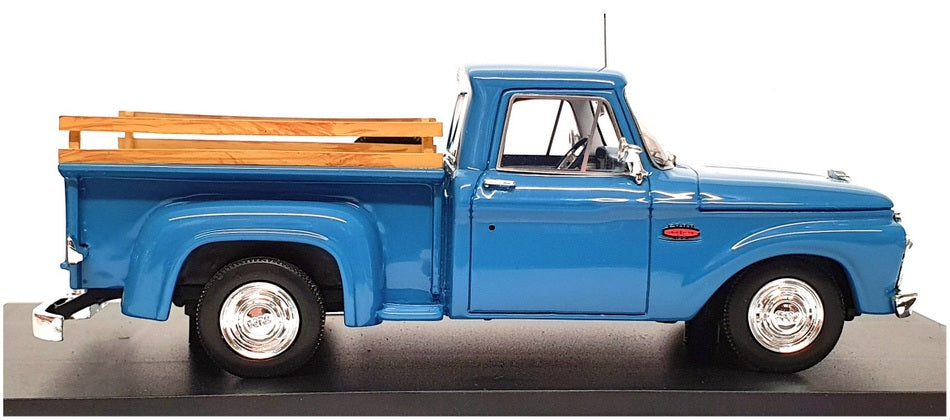 Goldvarg 1/43 Scale GC-033B - 1965 Ford Step Side Truck - Caribbean Turquoise