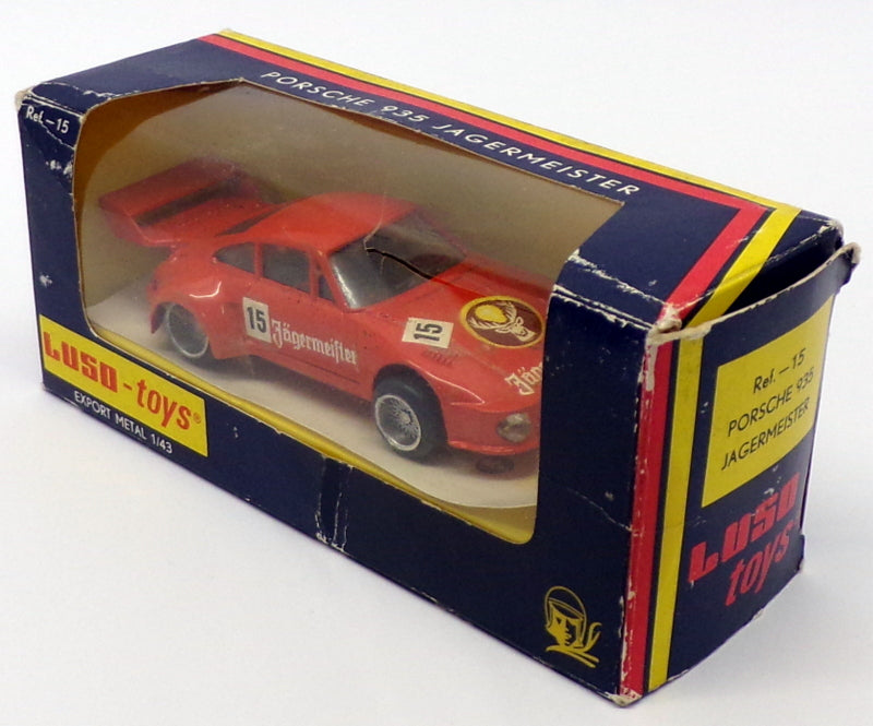 Luso Toys 1/43 Scale Model Car No.15 - Porsche 935 - Jagermeister