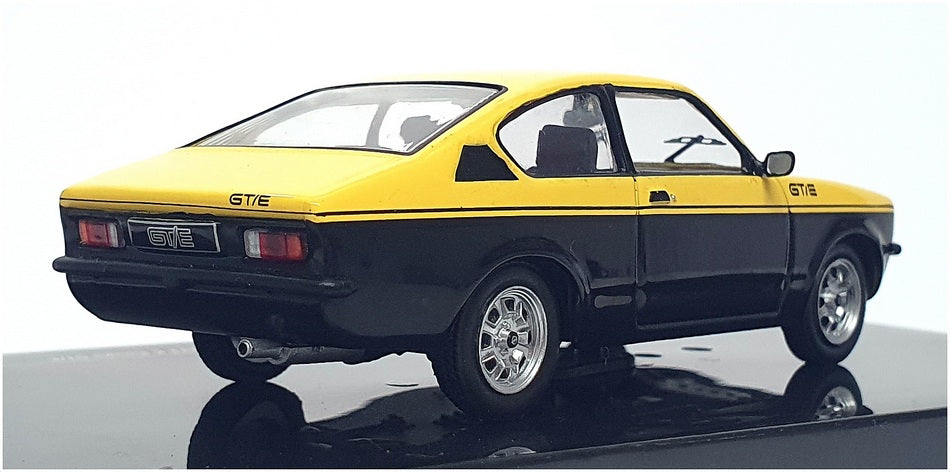 Ixo Models 1/43 Scale CLC383N - 1976 Opel Kadett C Coupe GT/E - Yellow/Black