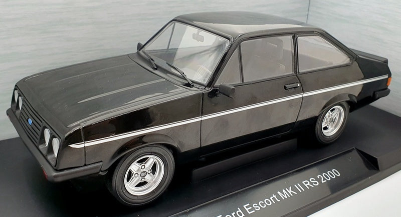 Model Car Group 1/18 Scale MCG18405 Ford Escort RS 2000 MKII - Black