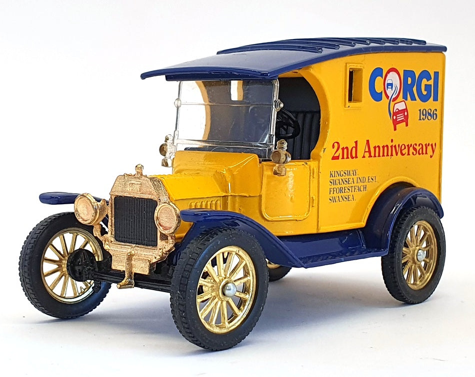 Corgi Appx 9cm Long Diecast 874 - Ford Model T Van - Corgi