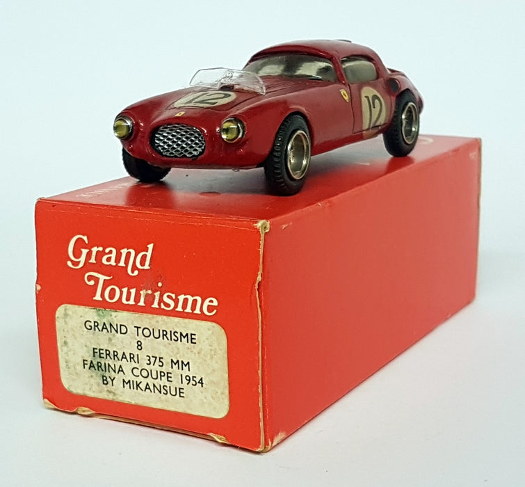 Grand Tourisme 1/43 Scale White Metal - 8 Ferrari 375 MM Farina Coupe 1954