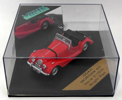 Vitesse Models 1/43 Scale Diecast 054A - 1956 Morgan 4/4 Serie II - Bright Red