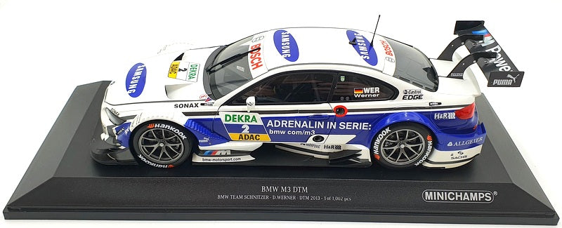 Minichamps 1/18 Scale - 100 132202 - BMW M3 DTM E92 Team Schnitzer 2013