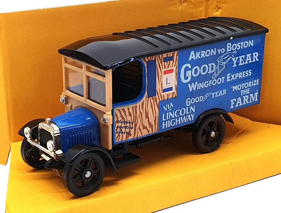 Corgi 13cm Long Diecast 859/4 - Thornycroft Van Good Year - Blue/Black