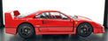 KK Scale 1/18 Scale Diecast KKDC180811 - Ferrari F40 Lightweight - Red