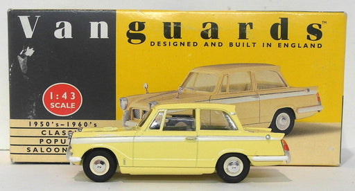 Vanguards 1/43 Metal Model VA5002 Triumph Herald Yellow