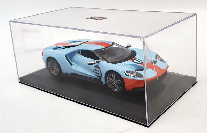 Burago 1/32 Scale Diecast #18 41164 - 2019 Ford GT #9 - Blue