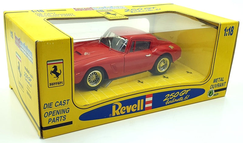 Revell Jouef Evolution 1/18 Scale Diecast 8829 Ferrari 250 GT Berlinette 61 Red