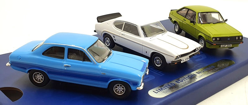 Corgi 1/43 Scale RS00002 - 1970's Ford RS Collection 3 Piece Set - Escort/Capri