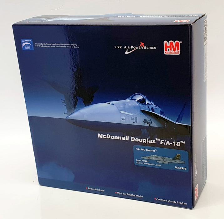 Hobby Master 1/72 Scale HA3555 - McDonnell Douglas F/A-18C Hornet BuNo 164201