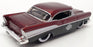 Maisto 1/64 Scale Model Car #11380 - 1957 Chevrolet Bel Air - Black/Purple