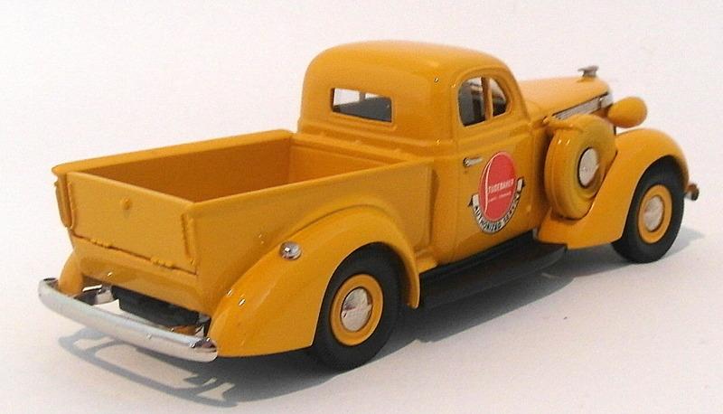 US Model Mint 1/43 Scale US14S - 1937 Studebaker Coupe Pick-Up - Chrome Yellow