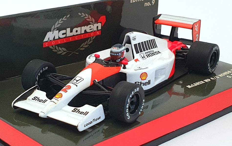 Minichamps 1/43 Scale 530 914302 - F1 McLaren MP 4/6 Honda V12 - G.Berger 1991