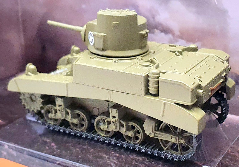 Corgi 7.5cm Long Model Tank WT91209 - M3 Stuart "World Of Tanks"