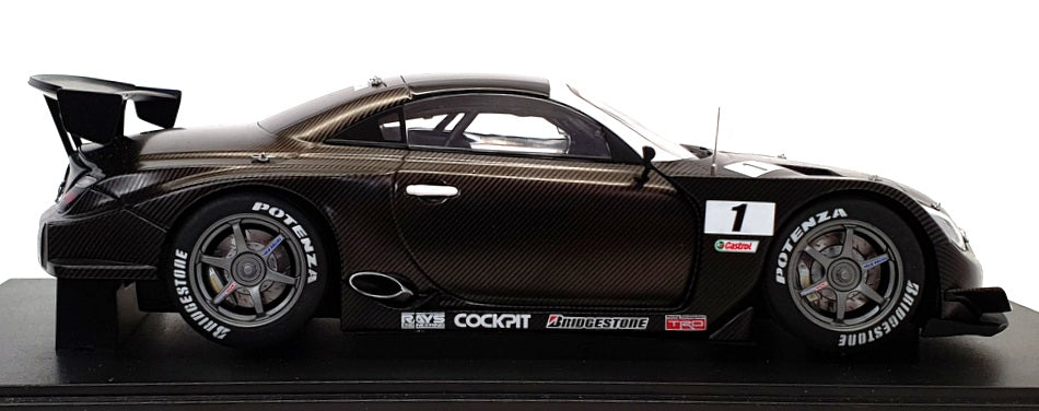 Autoart 1/18 Scale 80632 - Lexus SC430 Super GT 2006 Test Car - Carbon Black