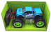 Maisto Off Road Go 81762 - 20cm Long R/C 27MHz Monster Truck - Blue