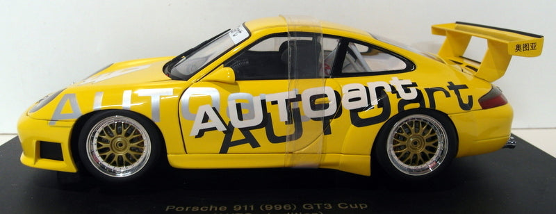 Autoart 1/18 Scale Diecast - 80675 Porsche 911 996 GT3 Cup Autoart Livery