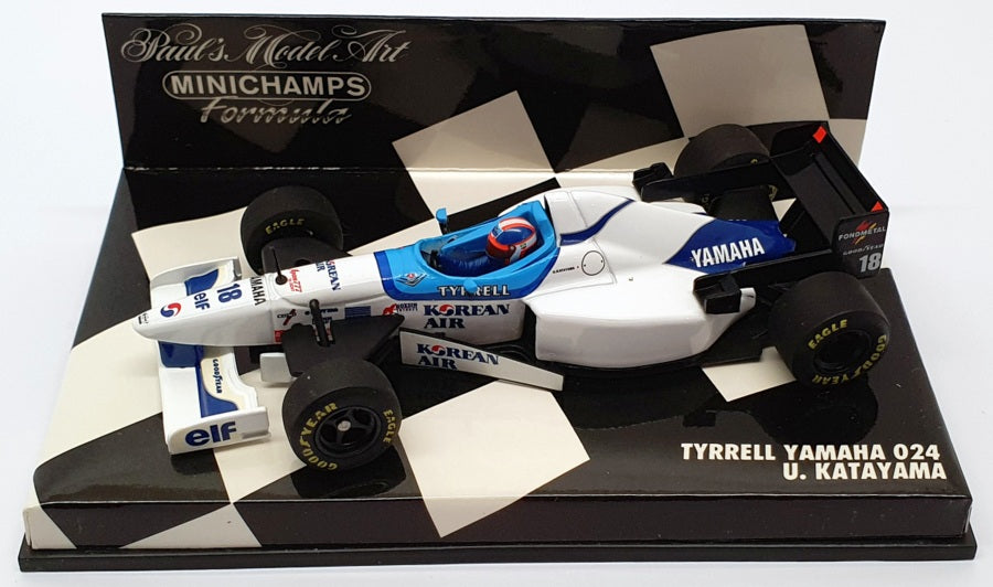 Minichamps 1/43 Scale 430 960018 - F1 Tyrrell Yamaha 024 - #18 U.Katayama