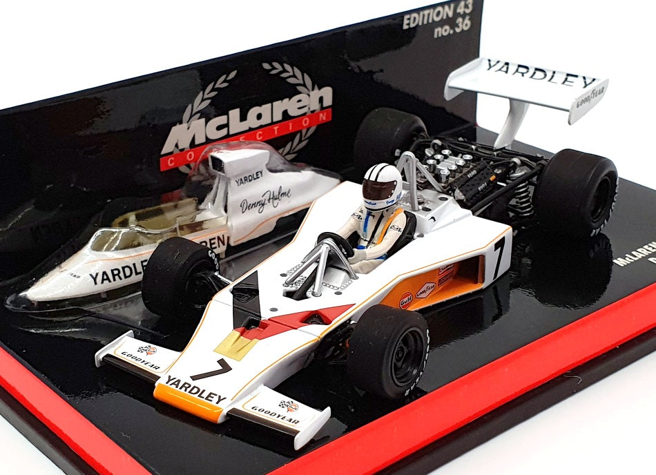 Minichamps 1/43 Scale 530 734307 - F1 McLaren Ford - #7 D.Hulme 1973