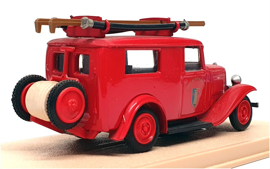 Eligor 1/43 Scale 1020-A - 1932 Citroen 500kg Service Des Sapeurs Pompiers Fire