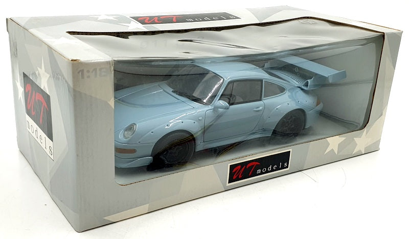 UT 1/18 Scale Diecast UTREW02 - Porsche 911 GT2 - Light Blue