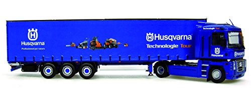 Universal Hobbies 1/50 Scale Diecast - UH5681 Renault Magnum Truck Husqvarna