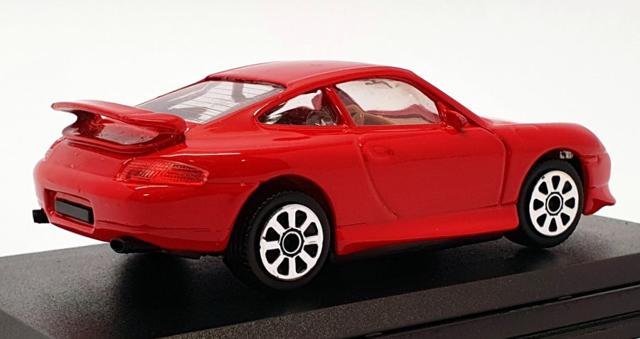 Burago 1/43 Scale Model Car 21124 - Porsche 911 Carrera - Red