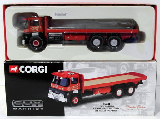 Corgi 1/50 Scale 29001 - Guy Warrior 6 Wheel Platform Lorry Dee Valley Transp.