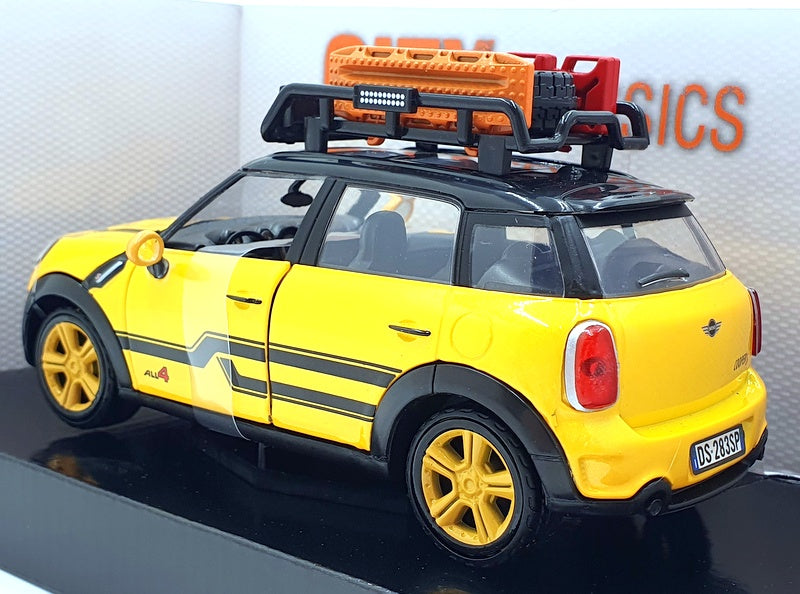 Motor Max 1/24 Scale Diecast 79752 - Mini Cooper S Countryman - Yellow