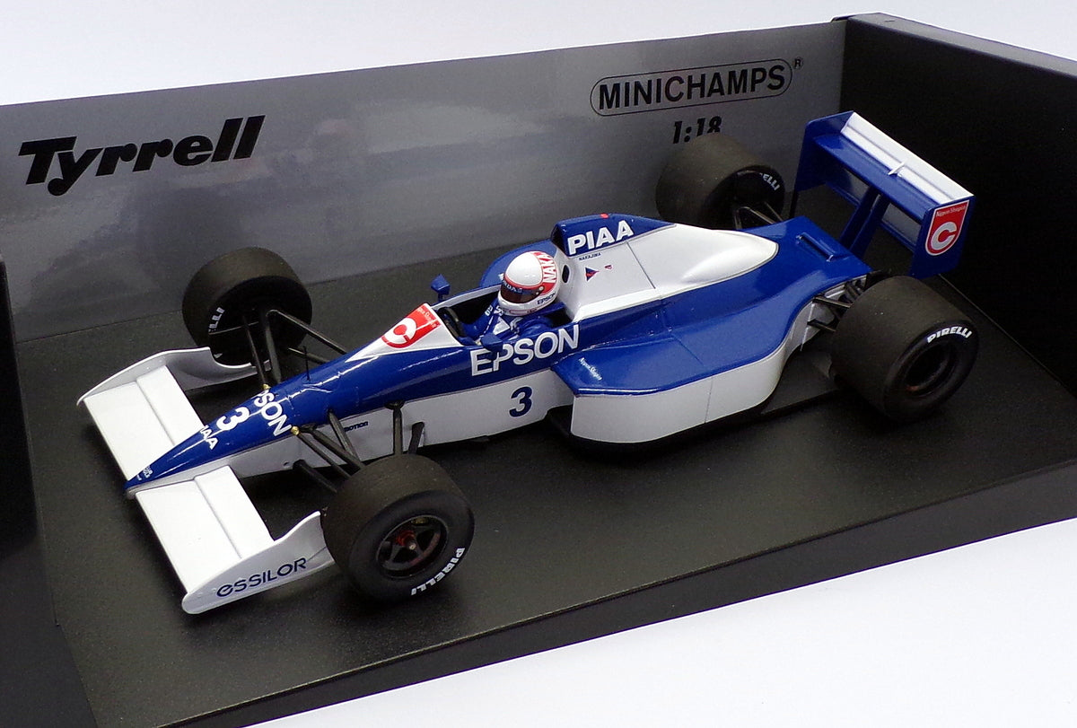 Minichamps 1/18 Scale 110 900003 - F1 Tyrrell Ford 018 - #3 S.Nakajima