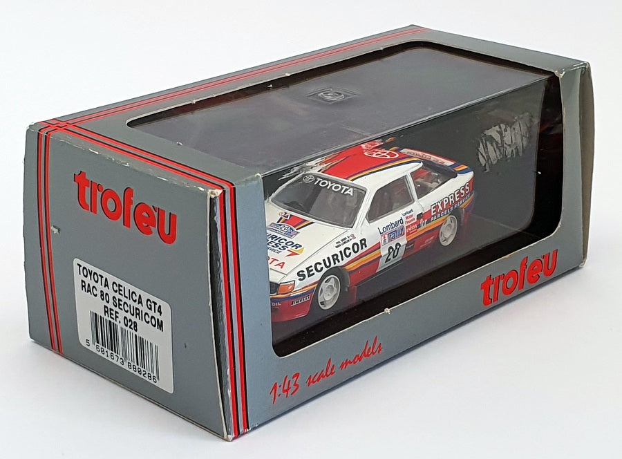 Trofeu 1/43 Scale 028 - Toyota Celica GT4 - #20 RAC 80 Securicom